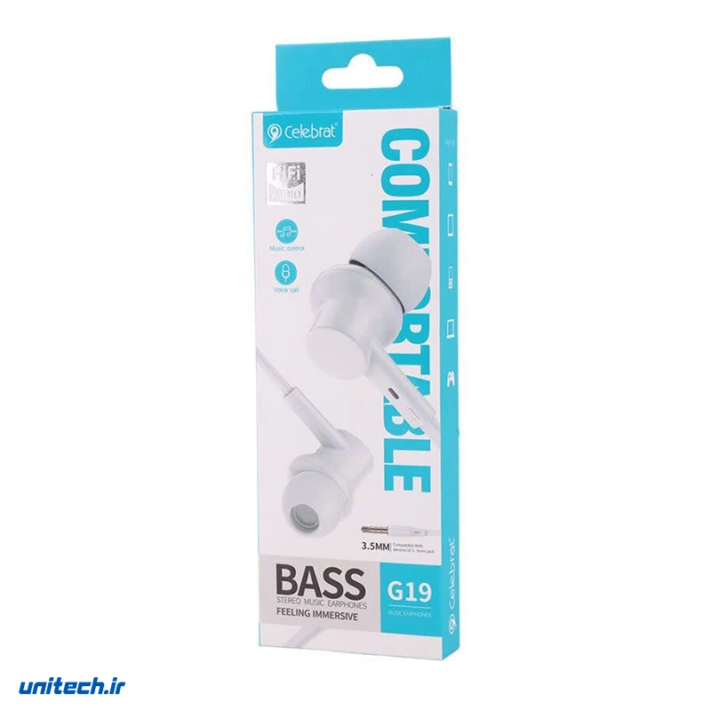 هندزفری سیمی سلبریت G197